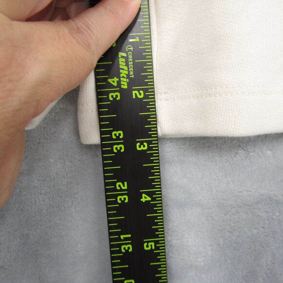 Peloton Women’s Size Large Unwind French Terry Cloth Women's Shorts Cream NWT - Picture 10 of 13